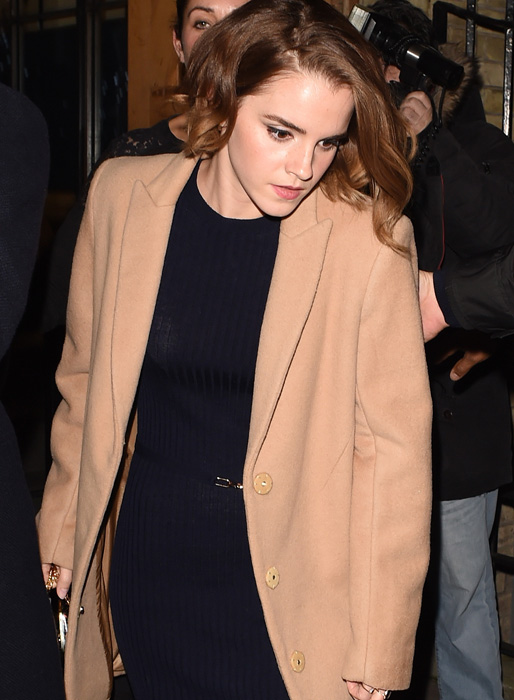 Emma Watson i London. Emma Watson i London.