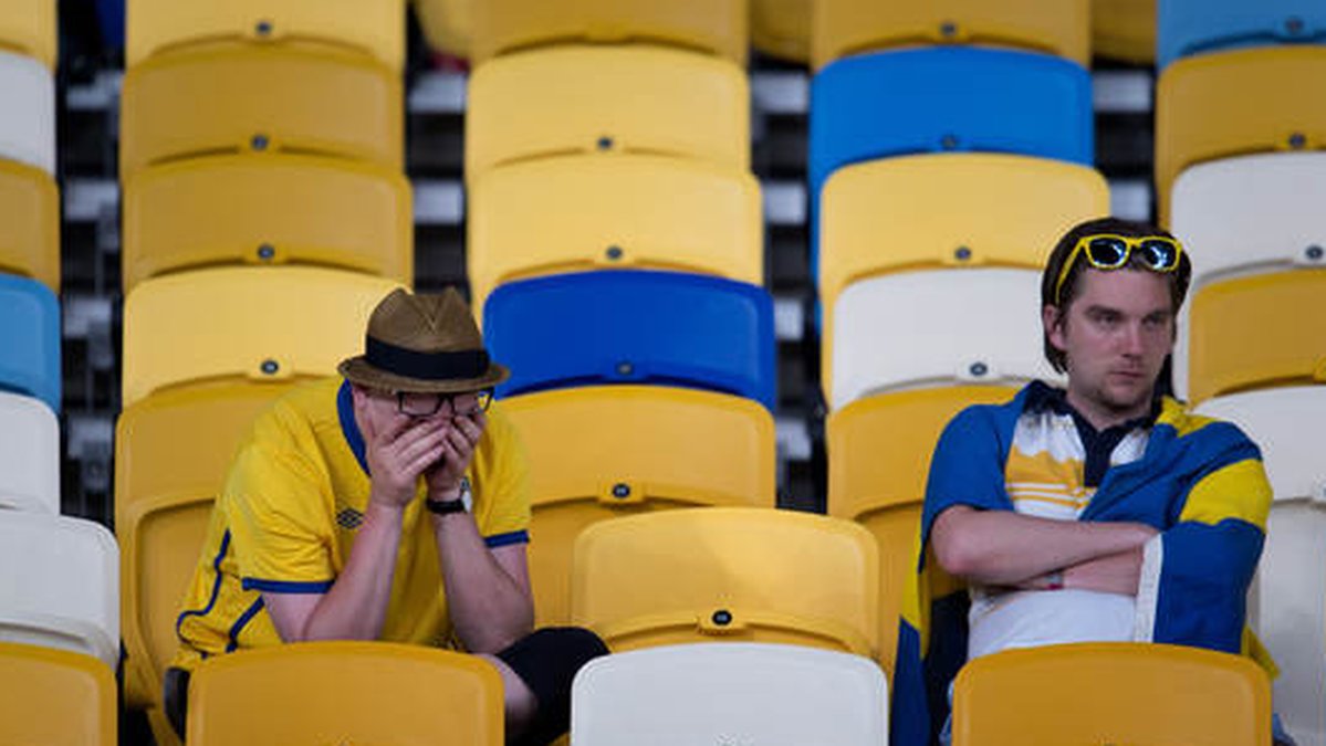 Den matchen vanns men det är sällan som svenska supportrar får uppleva glädje. 