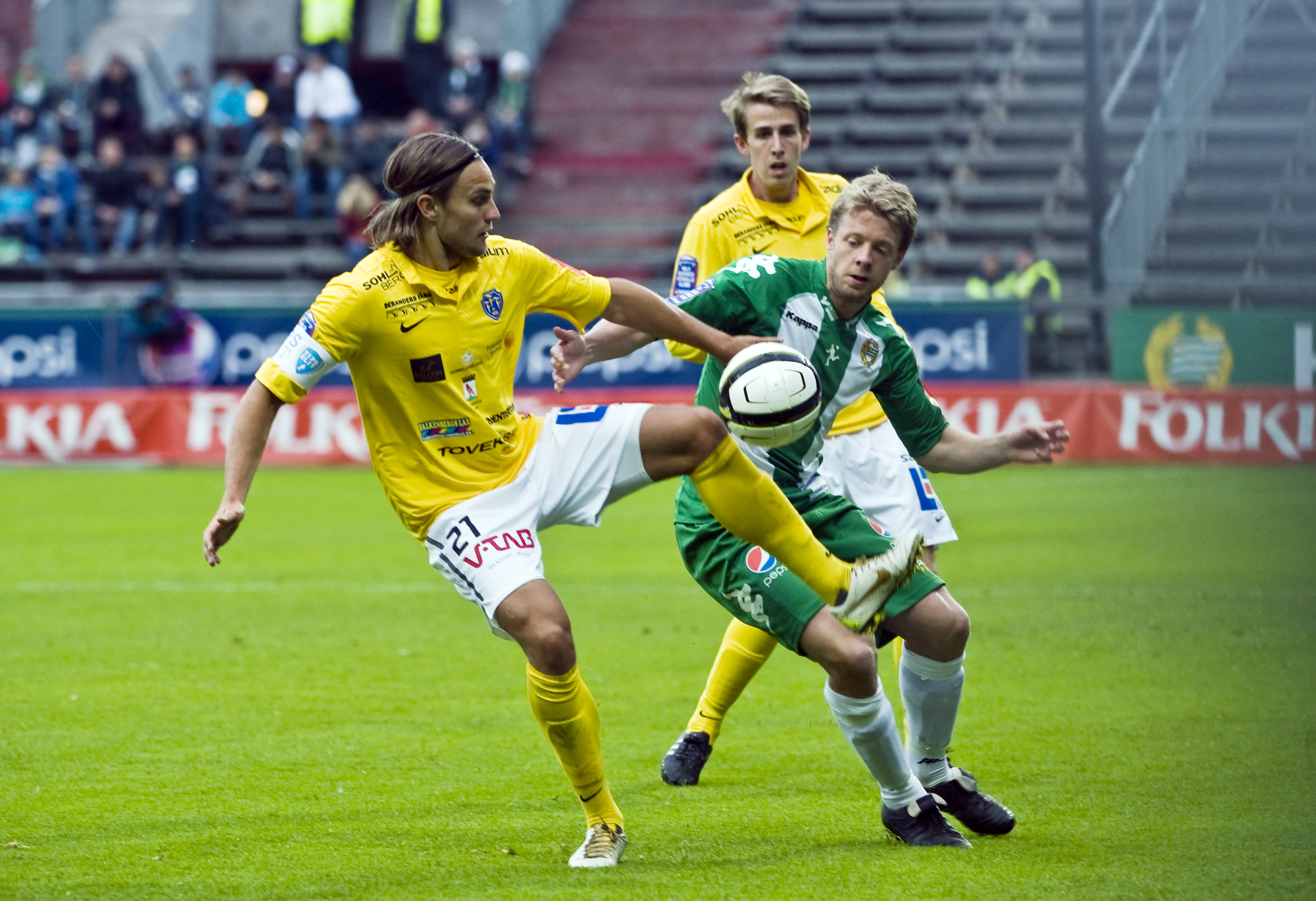 Det blev oavgjort för femte matchen i rad mellan Hammarby och Falkenberg.