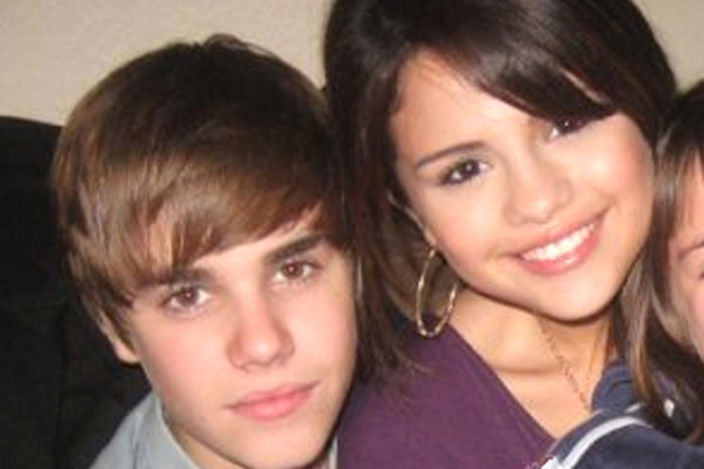 Justin och Selena. 