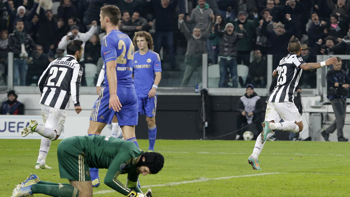 Juventus firar - Chelsea deppar.