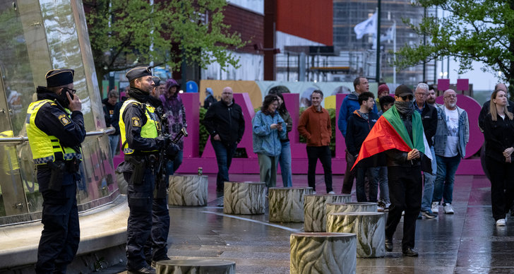 Polisen, Eurovision Song Contest, Malmö, TT