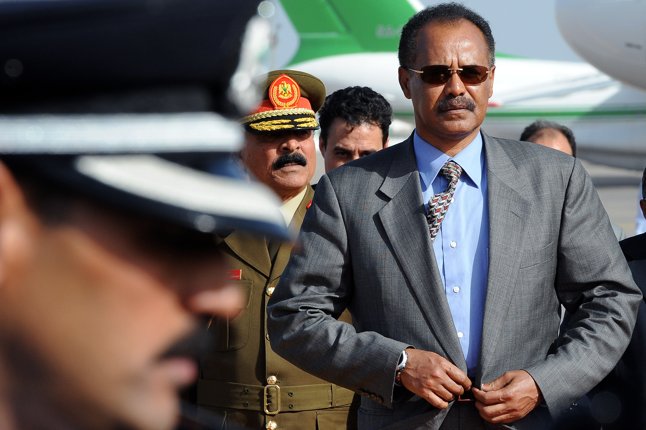 Isaias Afwerki - Eritreas första och enda president sedan landets självständighet 1993. Dessförinnan var han ledare för den beväpnade motståndsrörelsen som kämpade för Eritreas självständighet.  Än idag är Eritrea utan konstitution och Afwerki styr landet