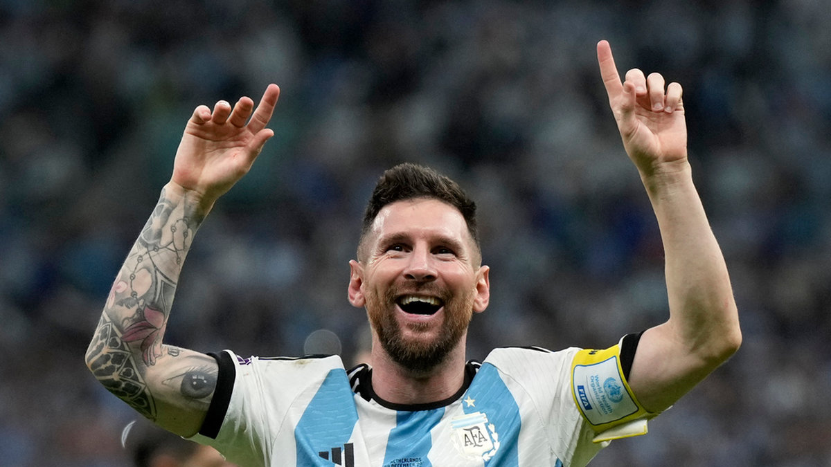 Argentinas Lionel Messi hoppas ta sitt lag till final.