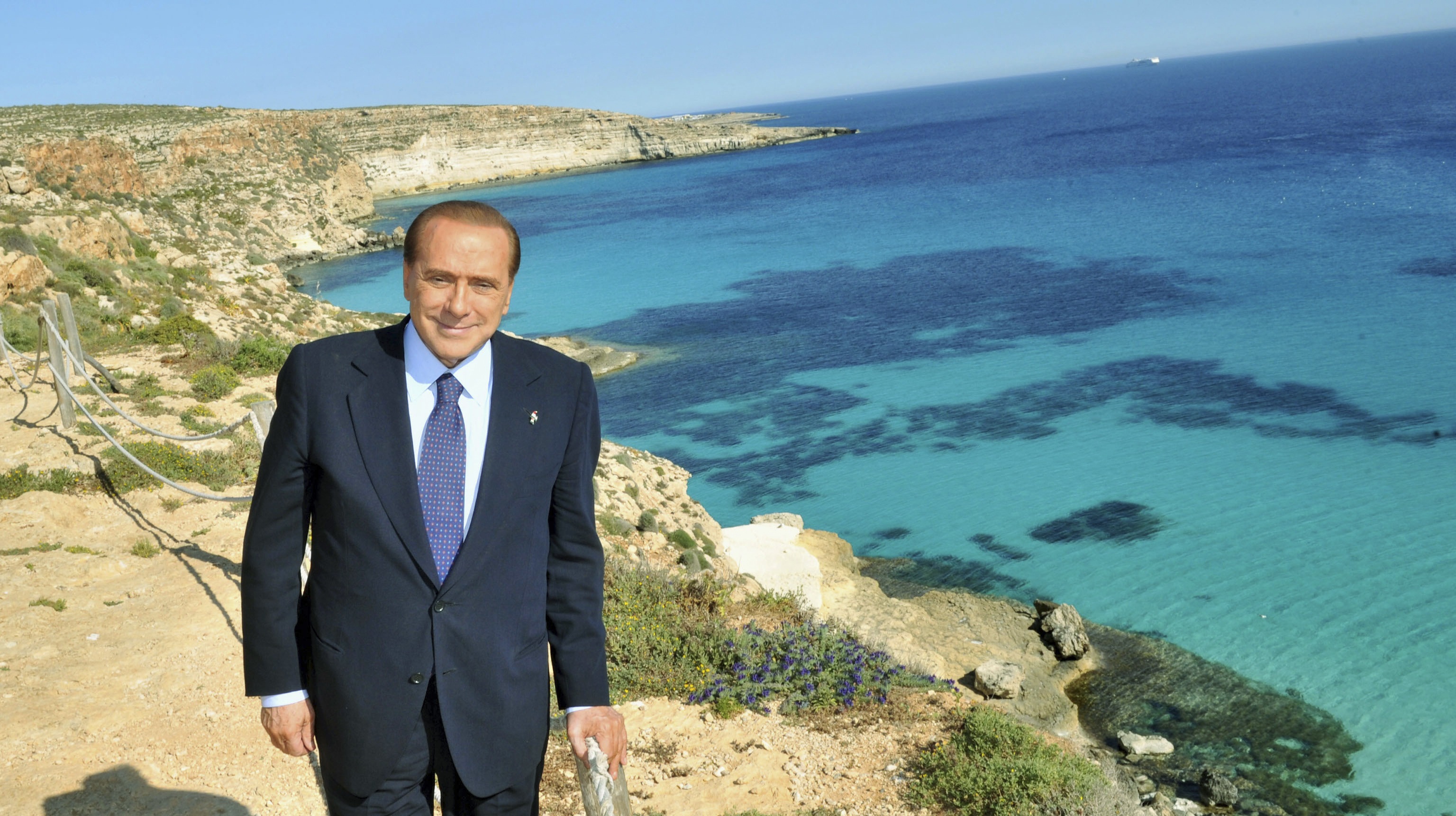 Silvio Berlusconi, Italien, Invandring, Asyl