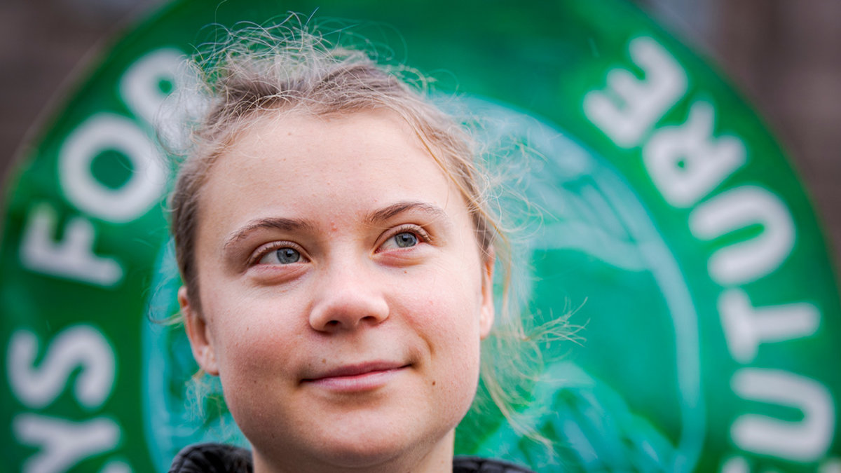 Klimataktivisten Greta Thunberg. Arkivbild.