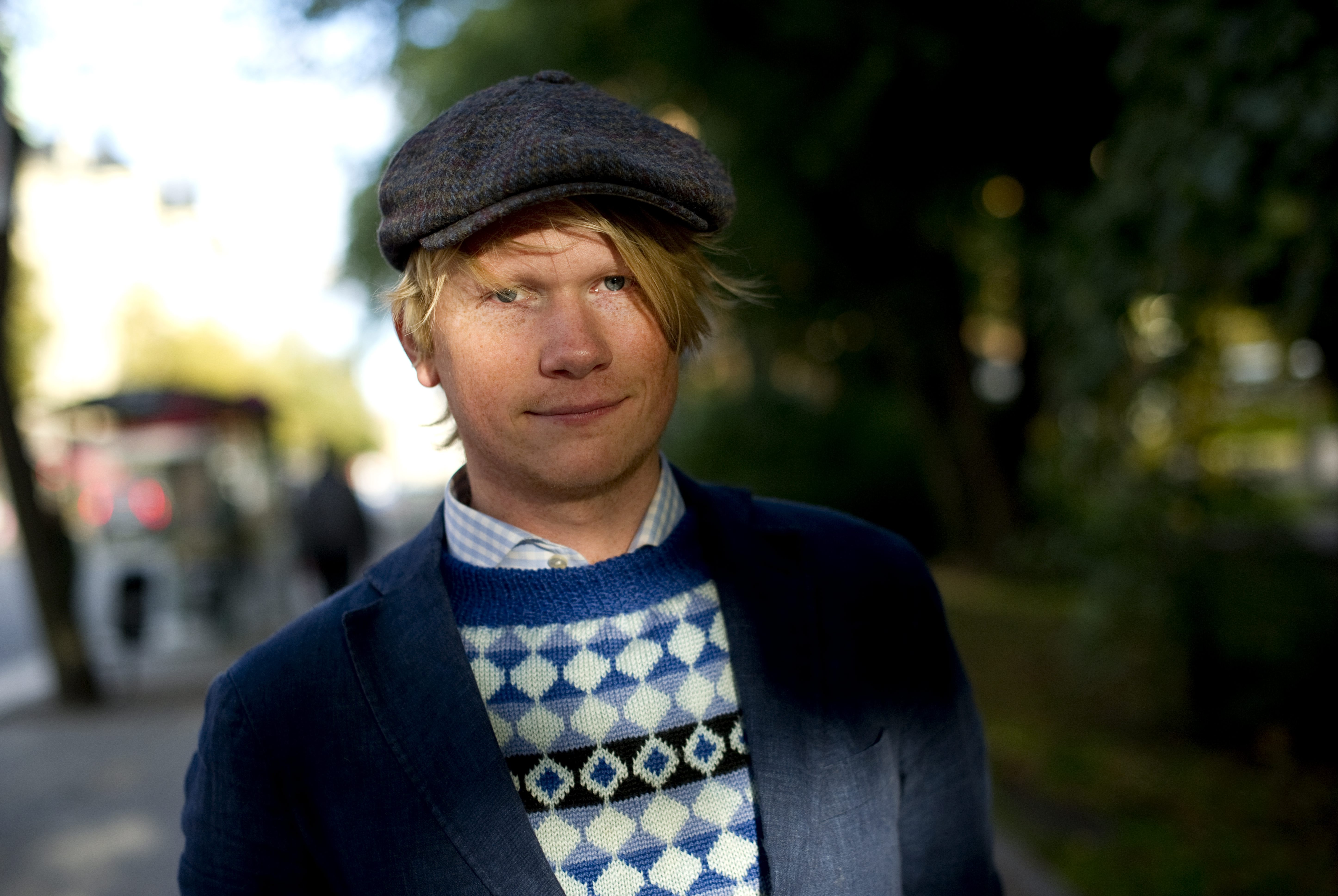 Einar Stensson, en av initiativtagarna bakom Facebookeventet Occupy Stockholm - United for Global Change, som Nyheter24 tidigare rapporterat om.