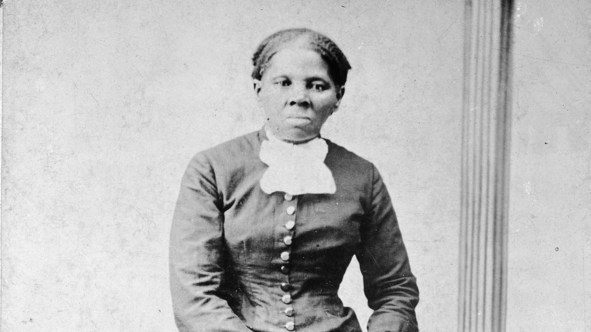 Harriet Tubman på tjugodollarsedeln. 