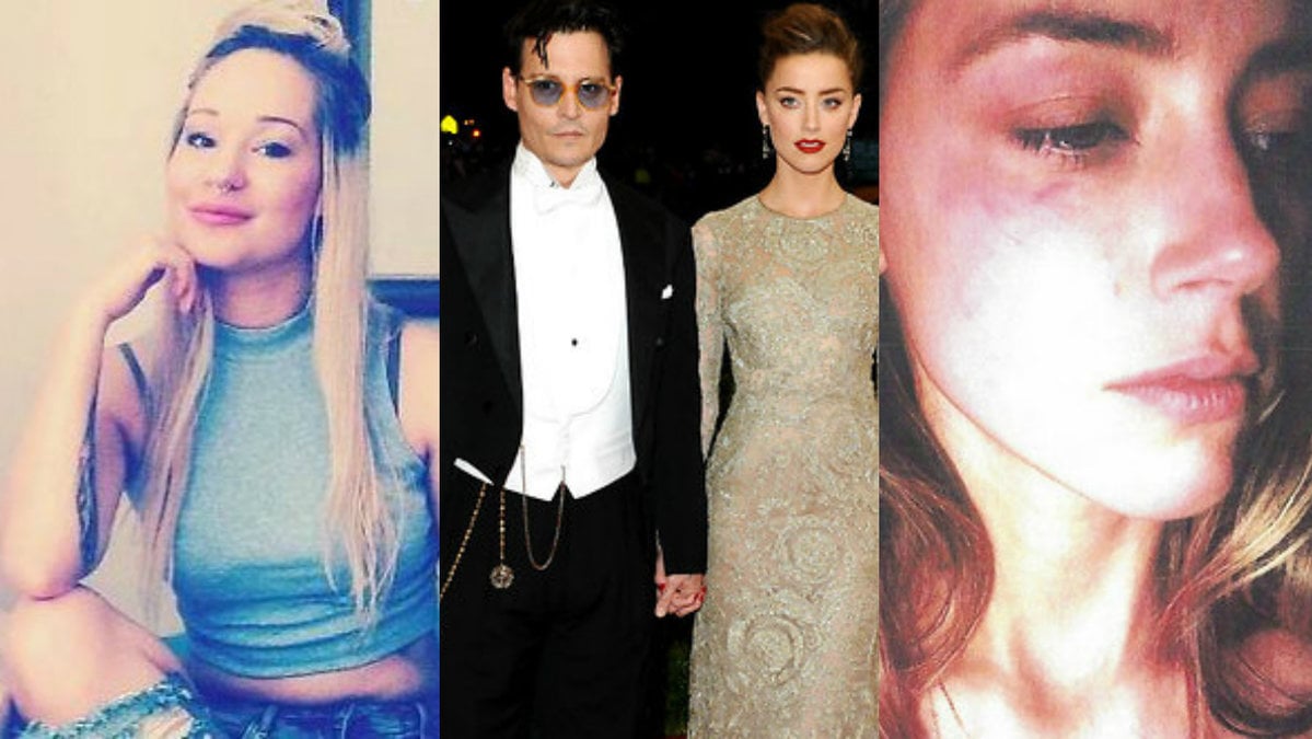 Alexandra Wattman skriver om Amber Heard och Johnny Depp.