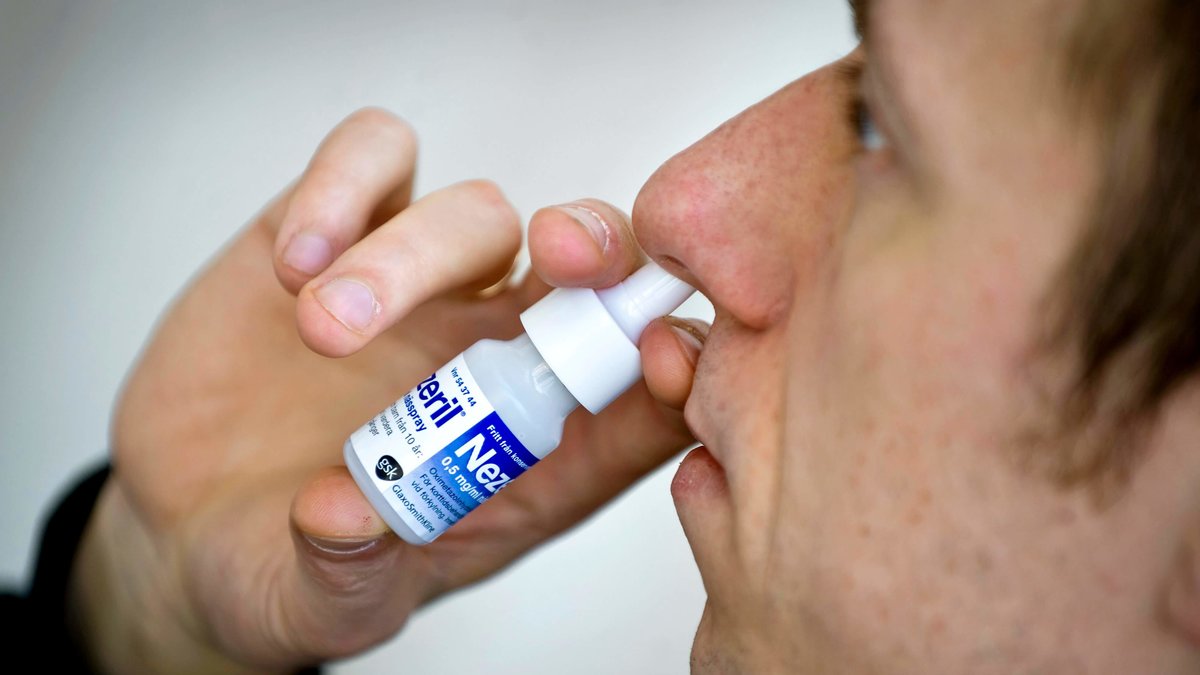 Spray du näsan lite väl ofta? Bästa sättet att sluta är att lägga av tvärt. 