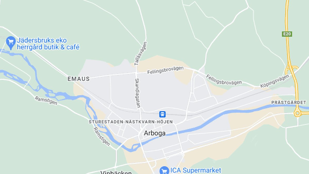 Google maps, Arboga