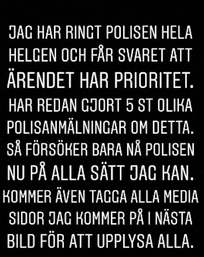 Bild från Joakim Lundells Instagram Bild från Joakim Lundells Instagram