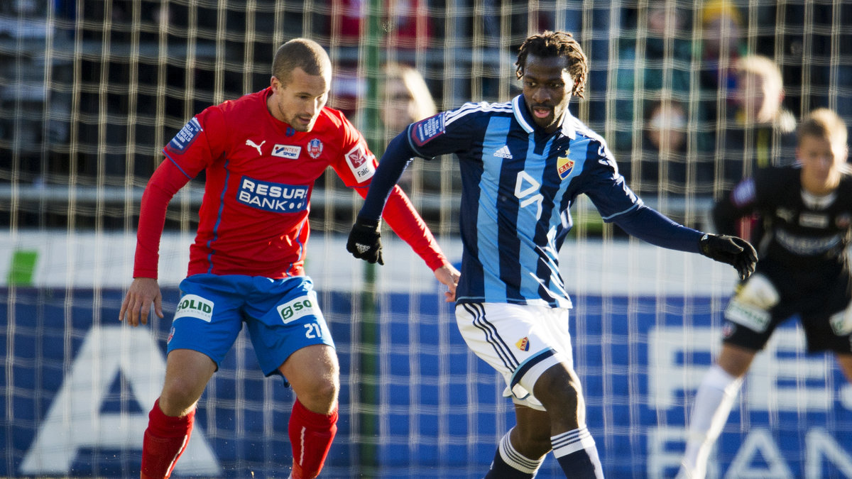 Amadou Jawo i sin tur är glad att representera Djurgården på Stadion för första gången.