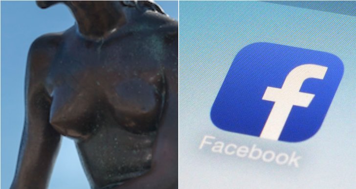 Lilla sjöjungfrun, Staty, Facebook, Snuskig