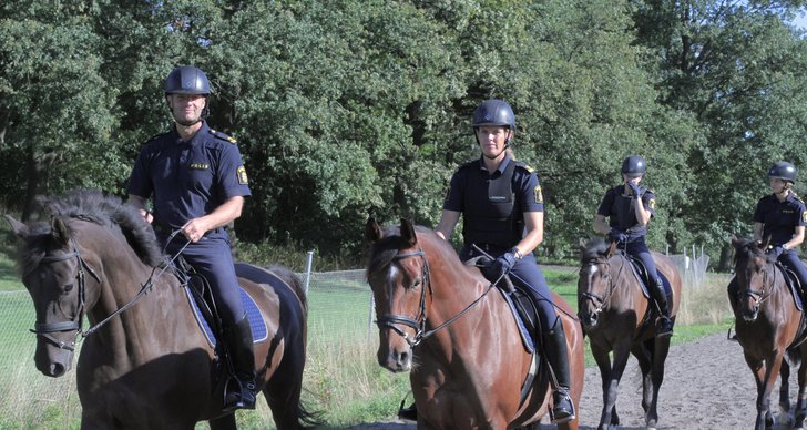 Stockholm, Polisen, Demonstration, Hästar