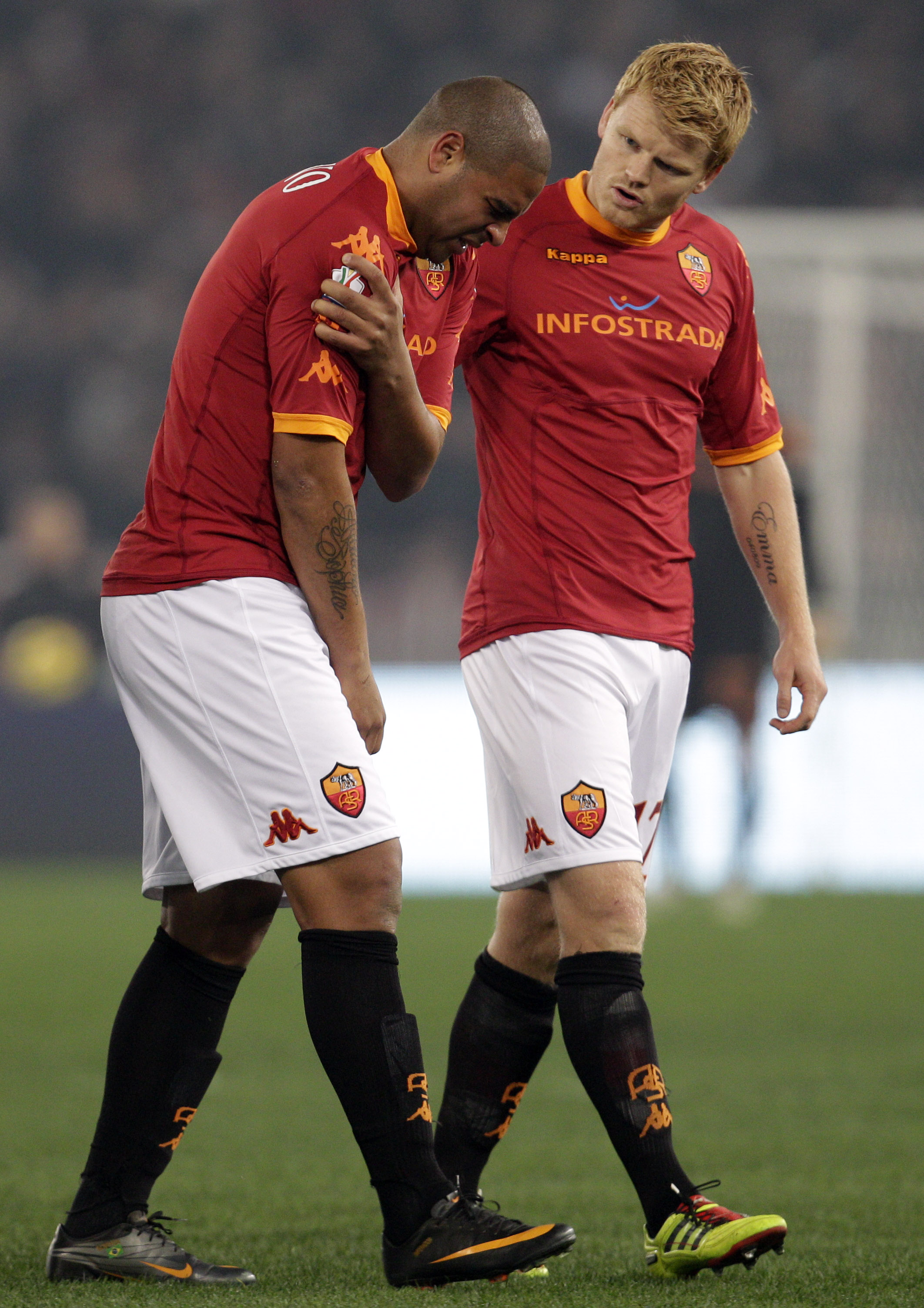 Adriano, serie a, Champions League, AS Roma