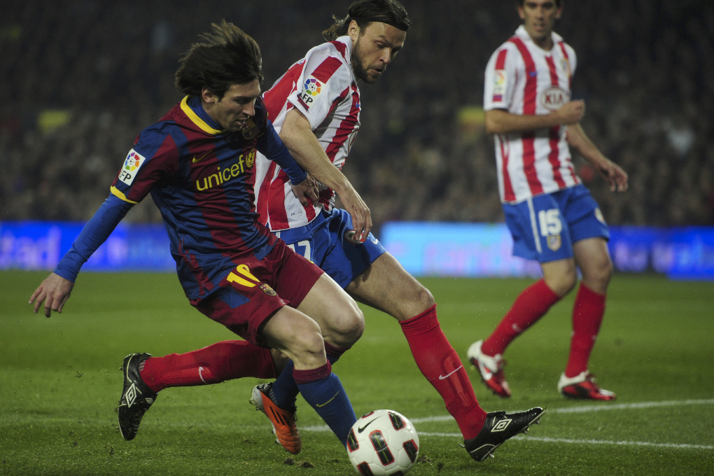 Messi stod för ytterligare ett hat trick under lördagskvällen.