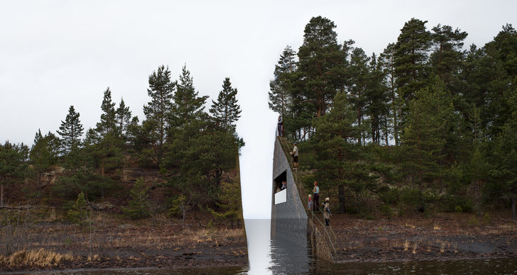 Utøya, monument, Konstnär, Anders Behring Breivik, Sår