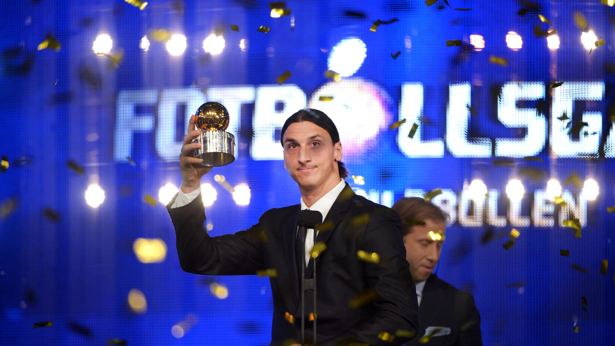 Sveriges bästa spelare någonsin, Zlatan Ibrahimovic.