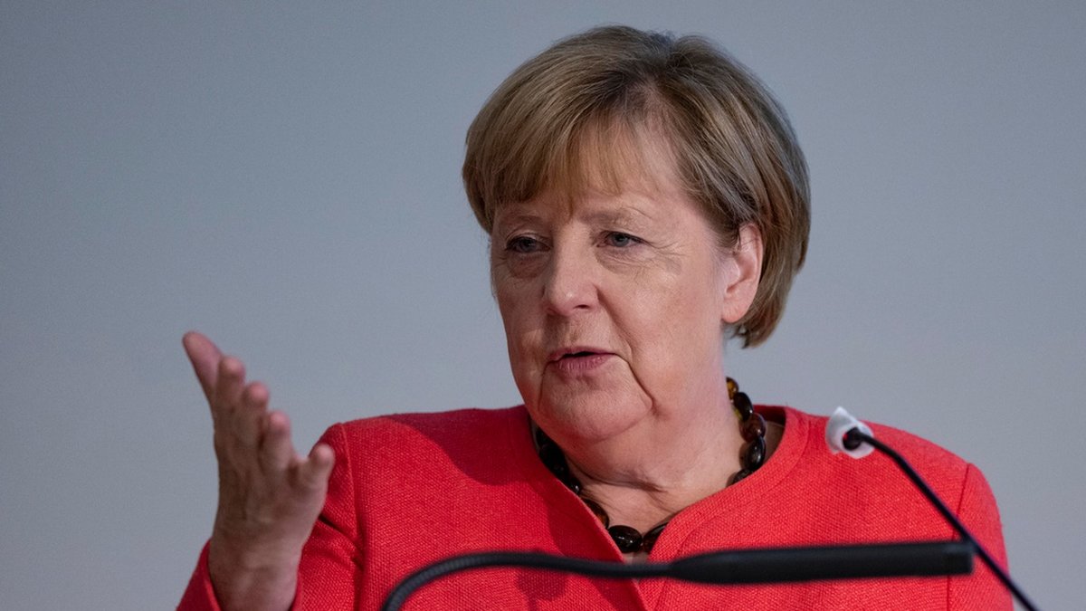 Tysklands tidigare förbundskansler Angela Merkel tilldelas årets Nansenpris. Arkivbild.