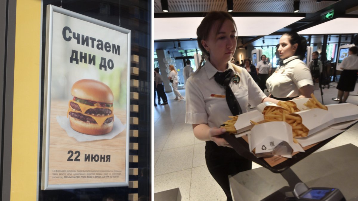 Ryska McDonald's heter nu ”Vkusno & tochka”.