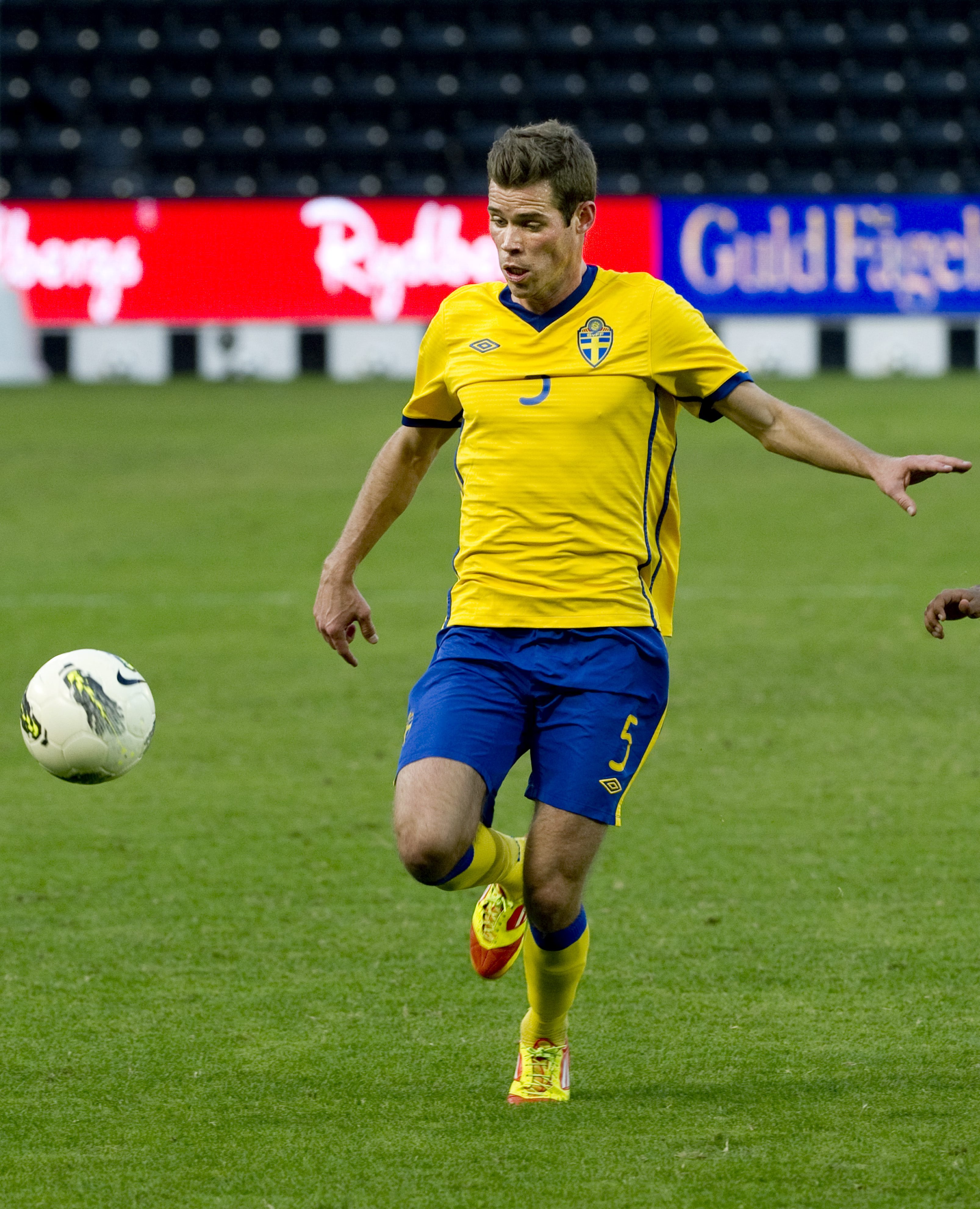 Tillsammans med Emil Salomonsson som nyligen debuterade i A-landslaget. 