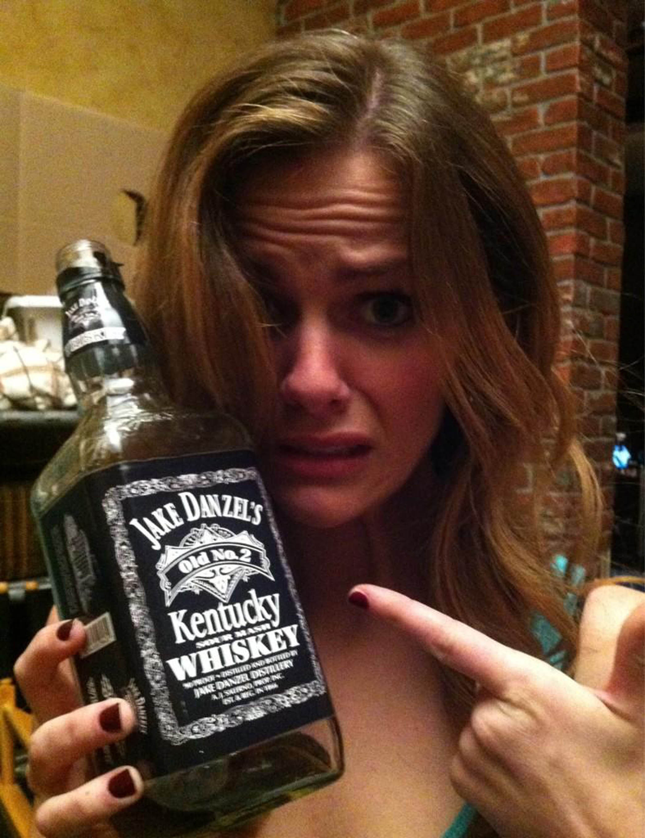 Brooklyn Decker tänkte bli lite full. Brooklyn Decker tänkte bli lite full.