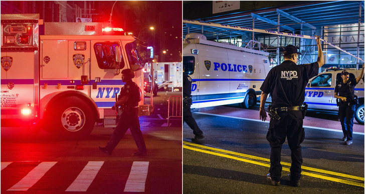 Skada, Polisen, Explosion, New York, Manhattan
