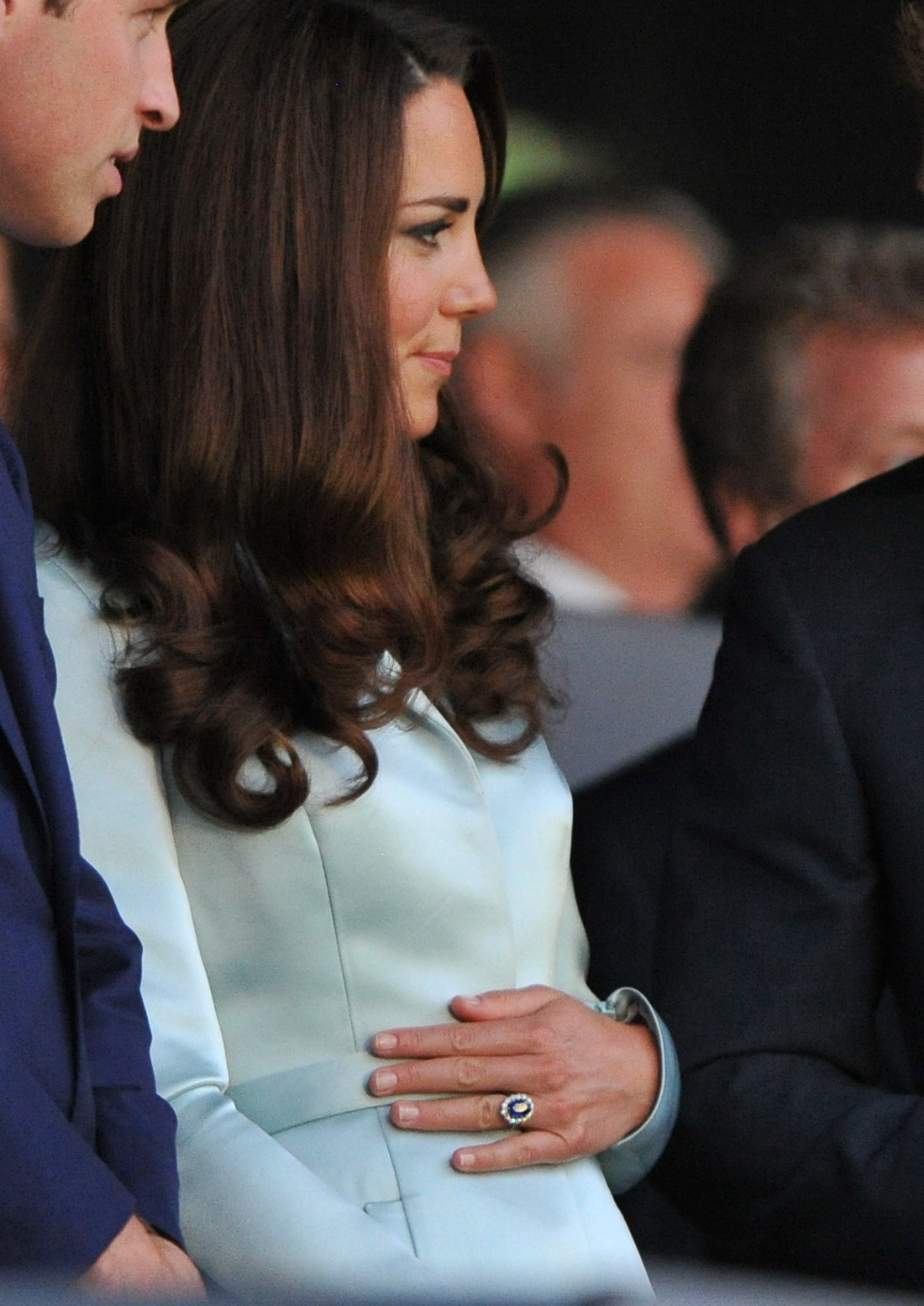 Kate Middleton och Prins William väntar barn. 