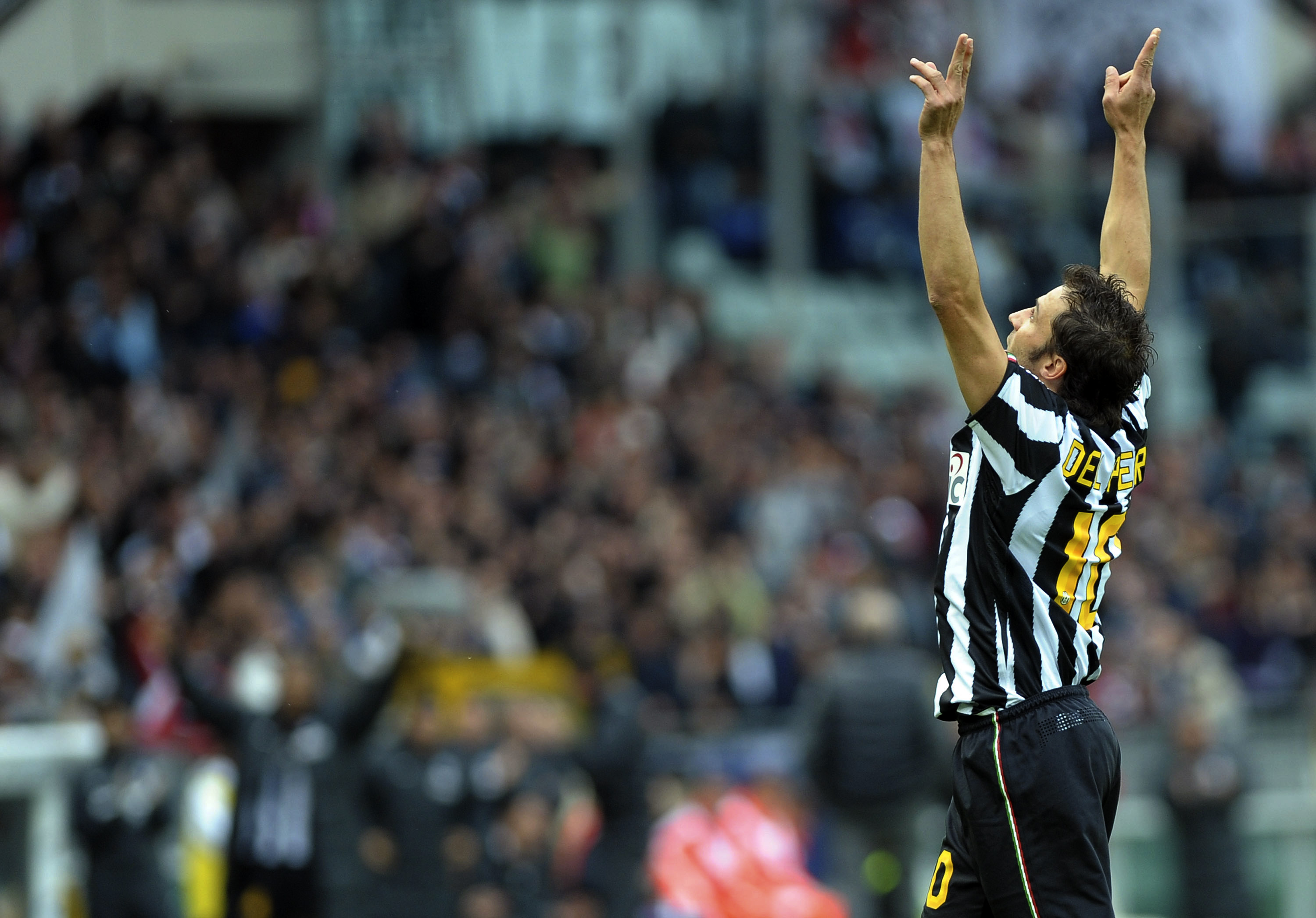 Alessandro Del Piero fick avsluta sin karriär i Juventus med åttonde scudetton.