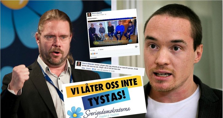 Kent Ekeroth, Jörgen Fogelklou, Sverigedemokraterna, TV4