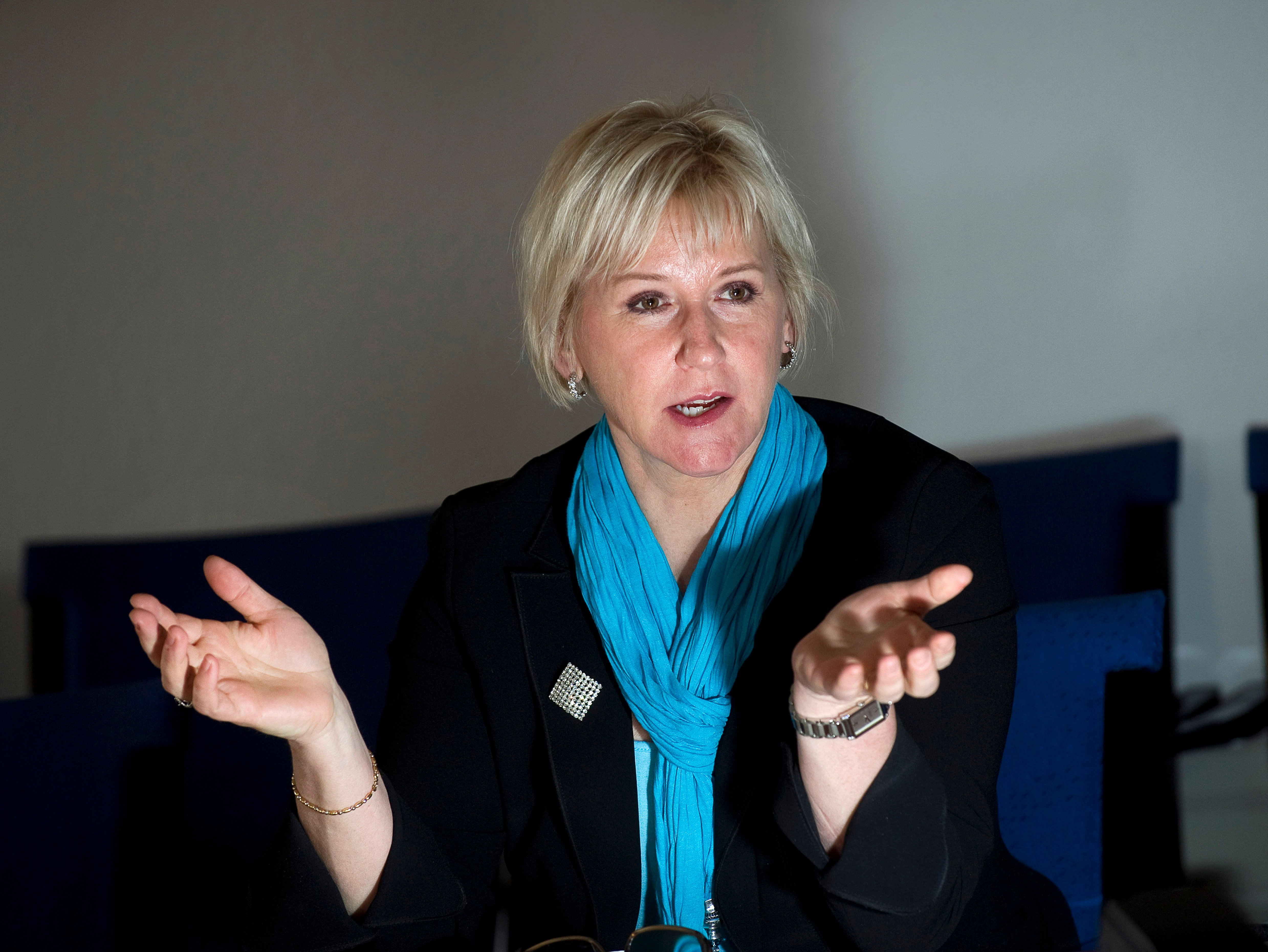 Mona Sahlin, Partiledare, Uteslutning, Socialdemokraterna, Margot Wallström