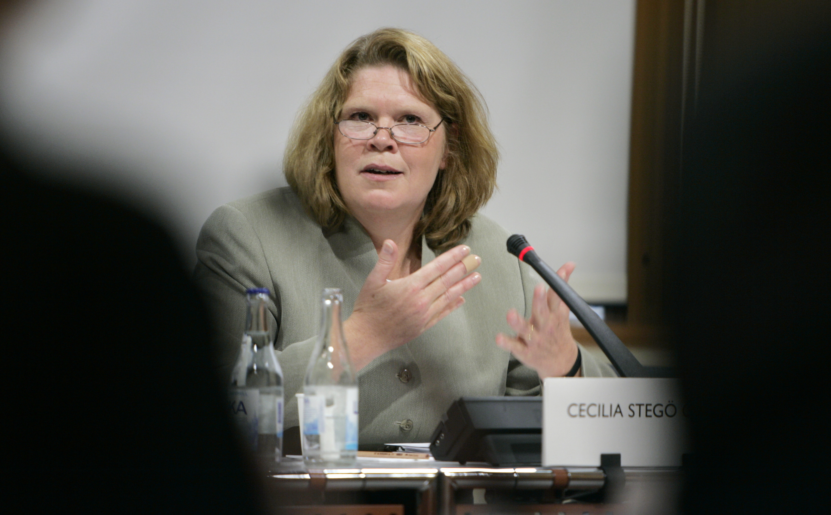 Cecilia Stegö Chilò avgick efter att det avslöjats att hon inte betala tevelicensen.