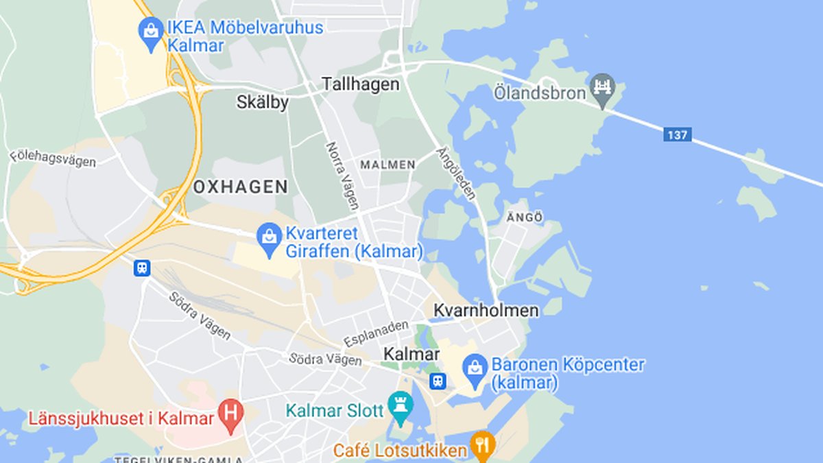 Google maps, Kalmar