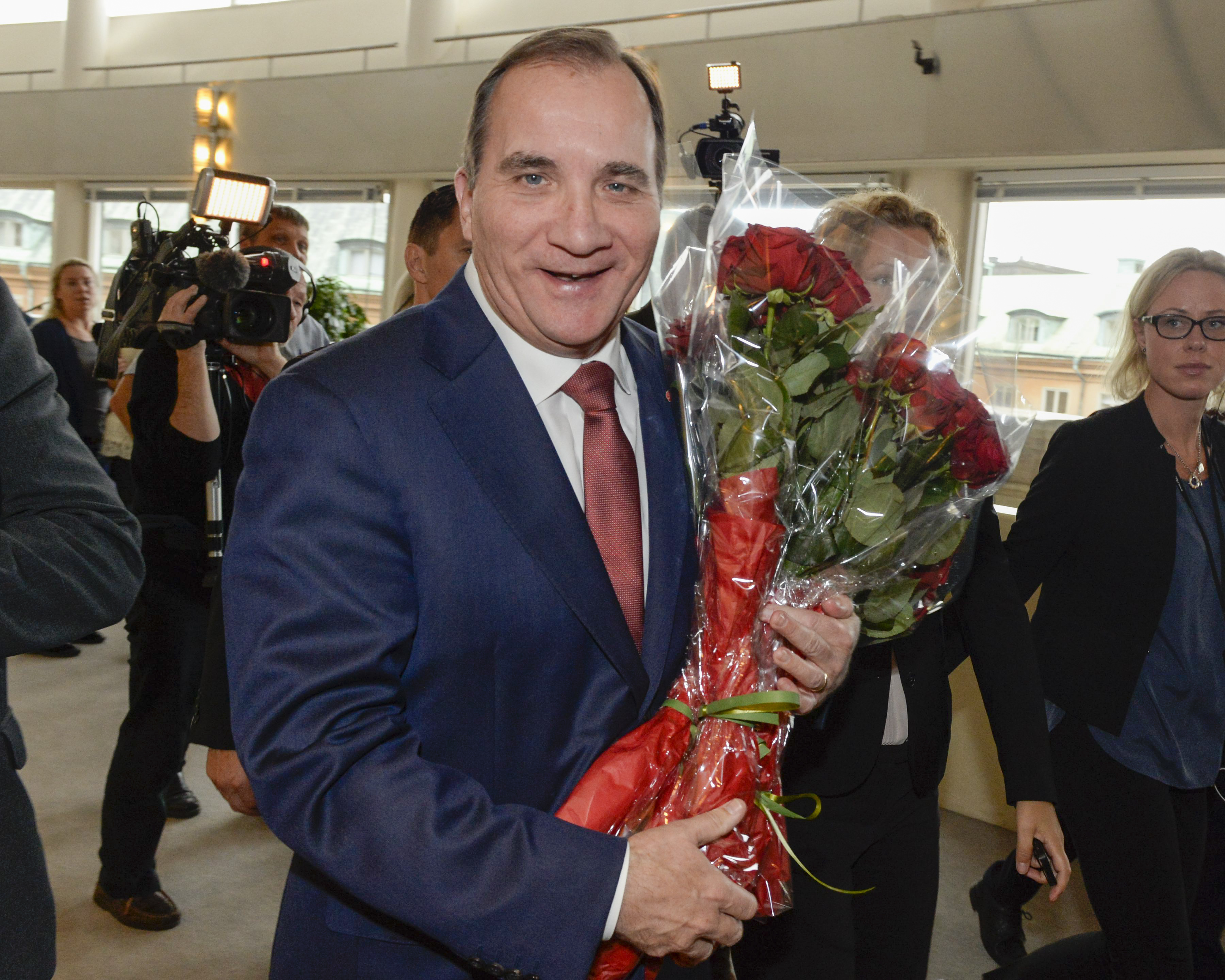 Statsminister Stefan Löfven. Statsminister Stefan Löfven.