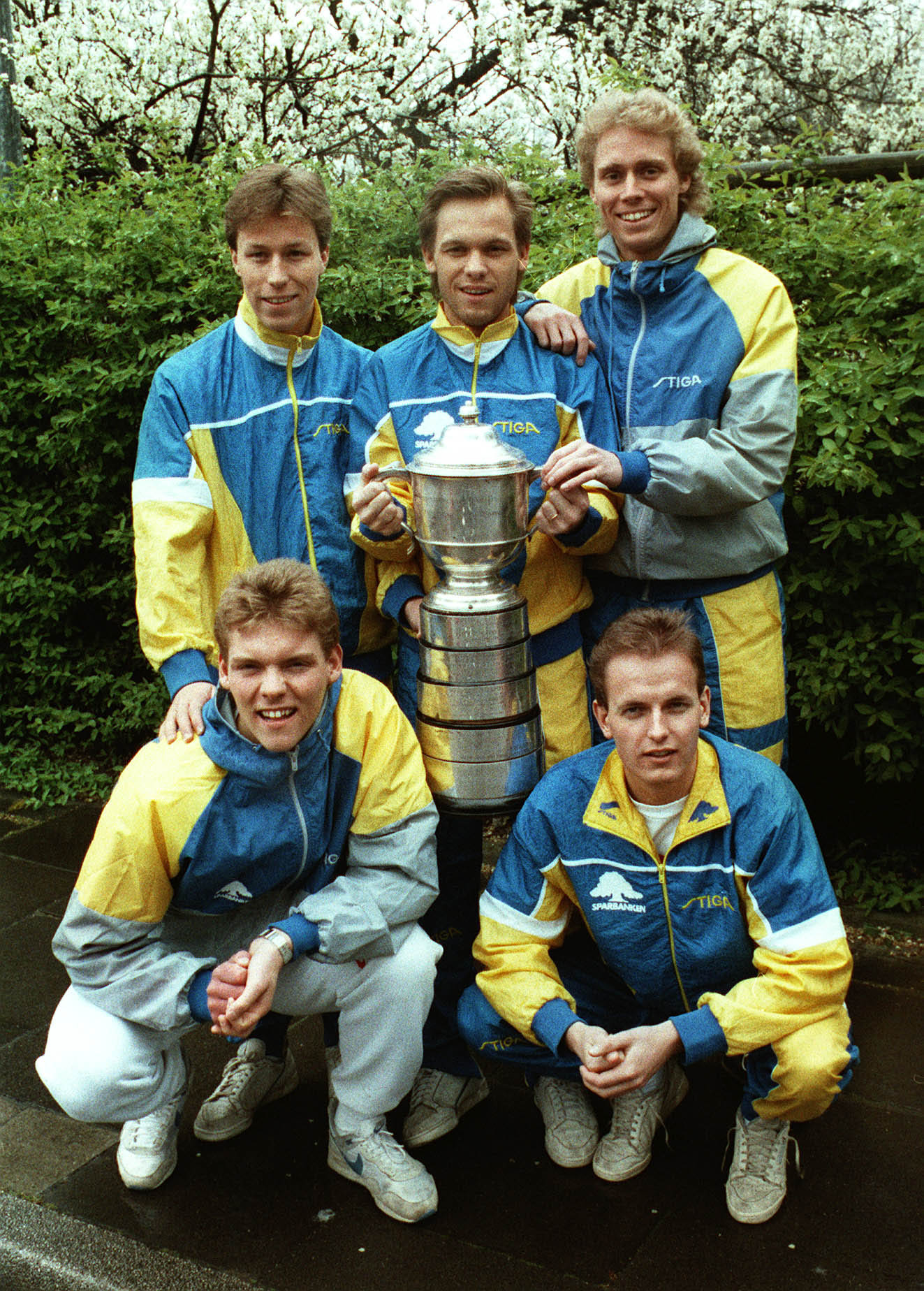 Persson var med i OS i Seoul redan 1988 (bilden är från VM-guldet 1989) och har deltagit i alla olympiader sedan dess.
