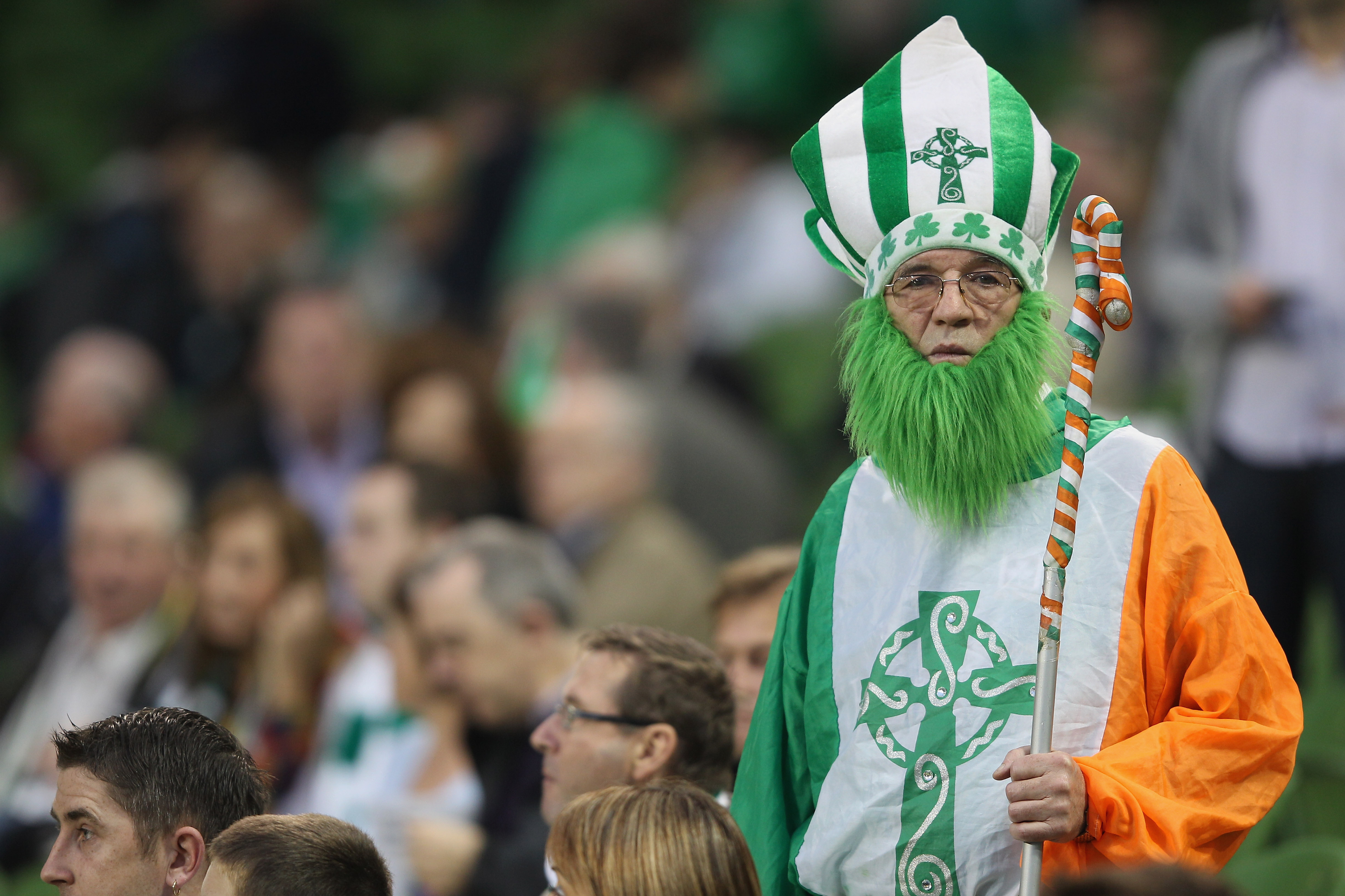 Allt från påvar till leprechauns, en slags irländsk pyssling (bilden innan). Allt från påvar till leprechauns, en slags irländsk pyssling (bilden innan).
