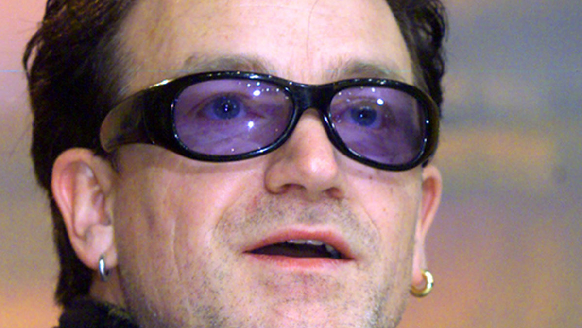 Det blev en stökig natt för Bono.

