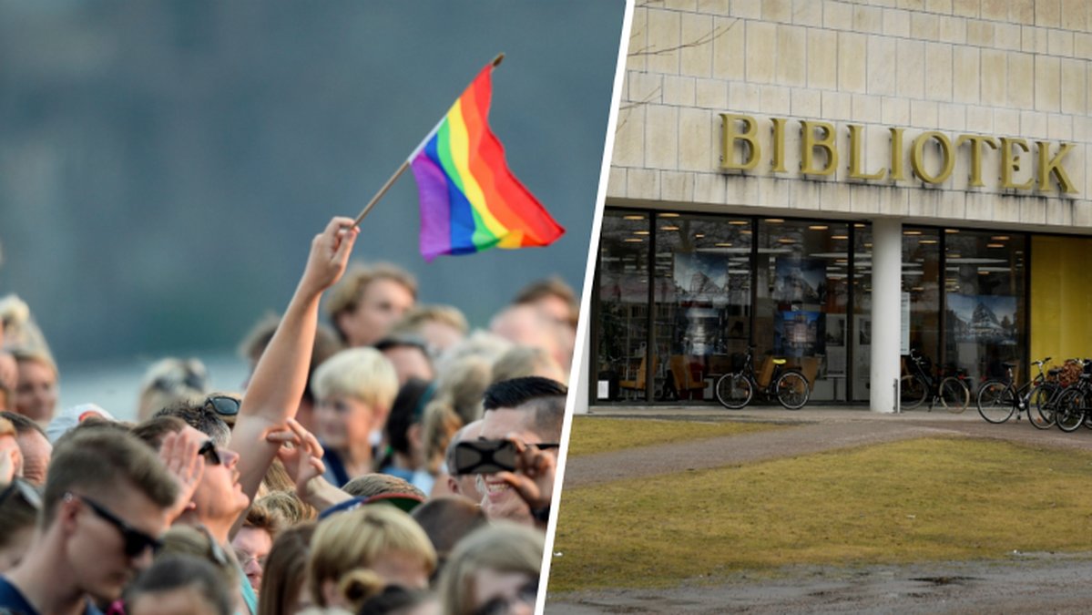 Pridesymboler togs ner från bibliotek – men nu ändras beslutet
