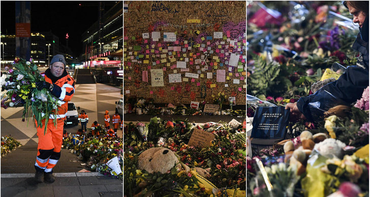 Terrorattentatet på Drottninggatan, Drottninggatan, Sergels Torg