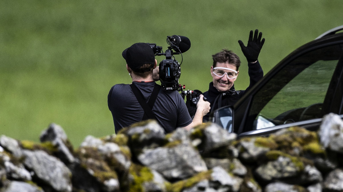 Tom Cruise har redan spelat in flera 'Mission: impossible'-filmer i Norge, som här 2020. Nu återvänder han. Arkivbild.