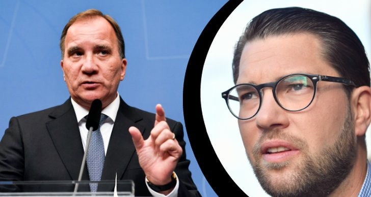 Jimmie Åkesson, Stefan Löfven, Riksdagsvalet 2018