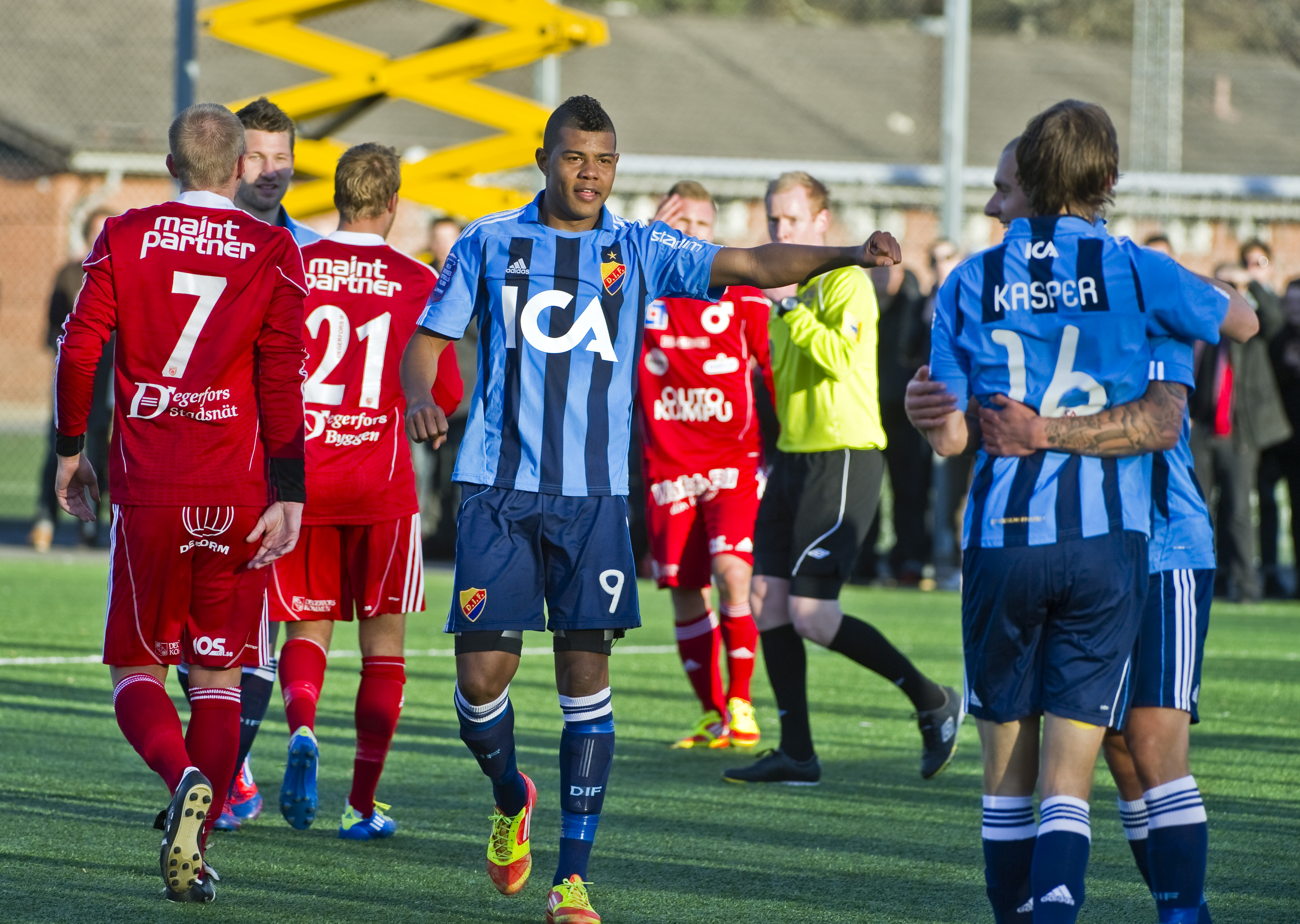 Fotboll, Allsvenskan, Magnus Pehrsson, Joel Riddez, Djurgården IF