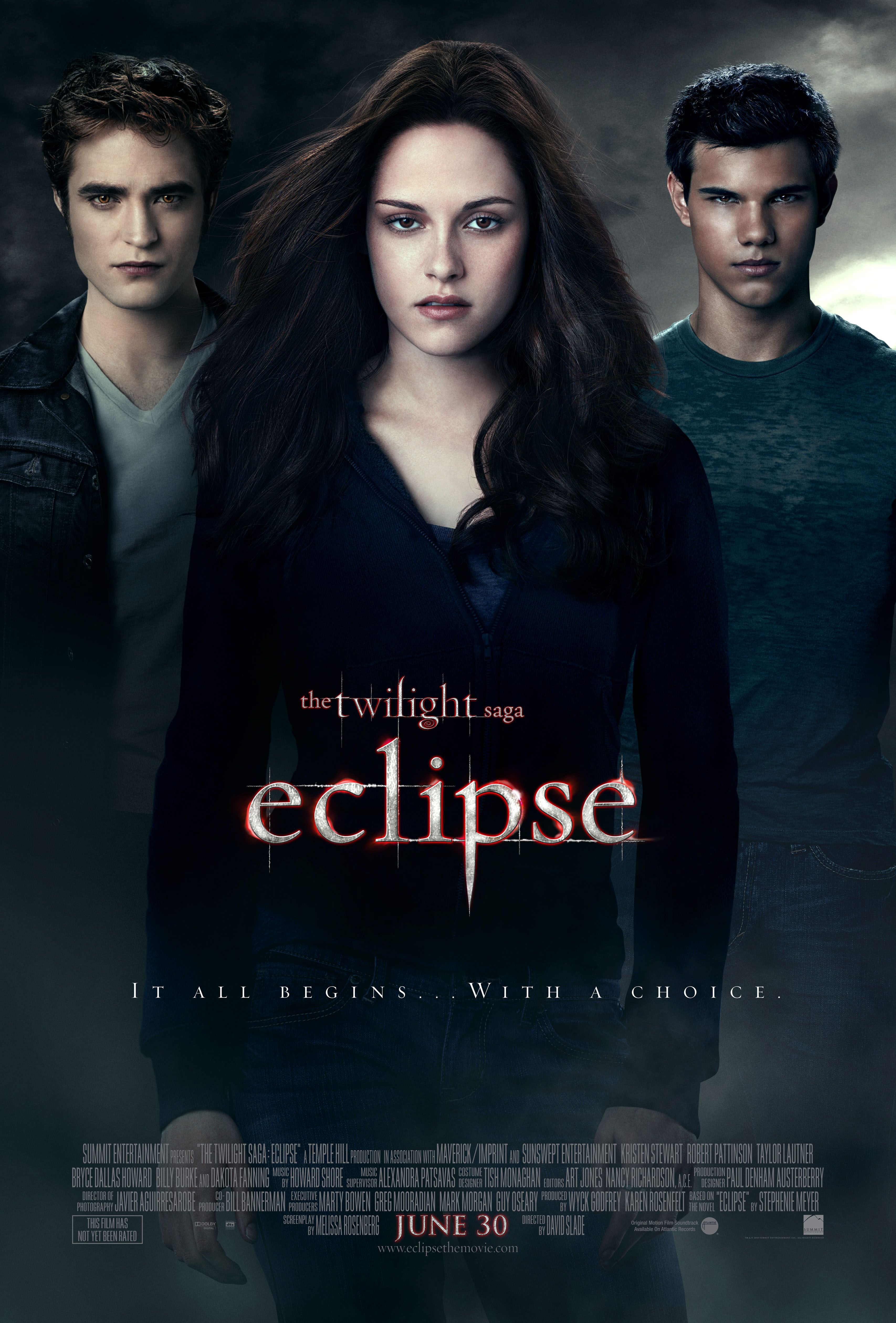 Kristen Stewart, Robert Pattinson, Twilight, Taylor Lautner, Biopremiär, Eclipse