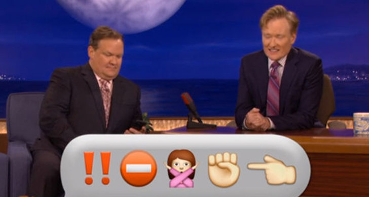 Emoji, Conan OBrien