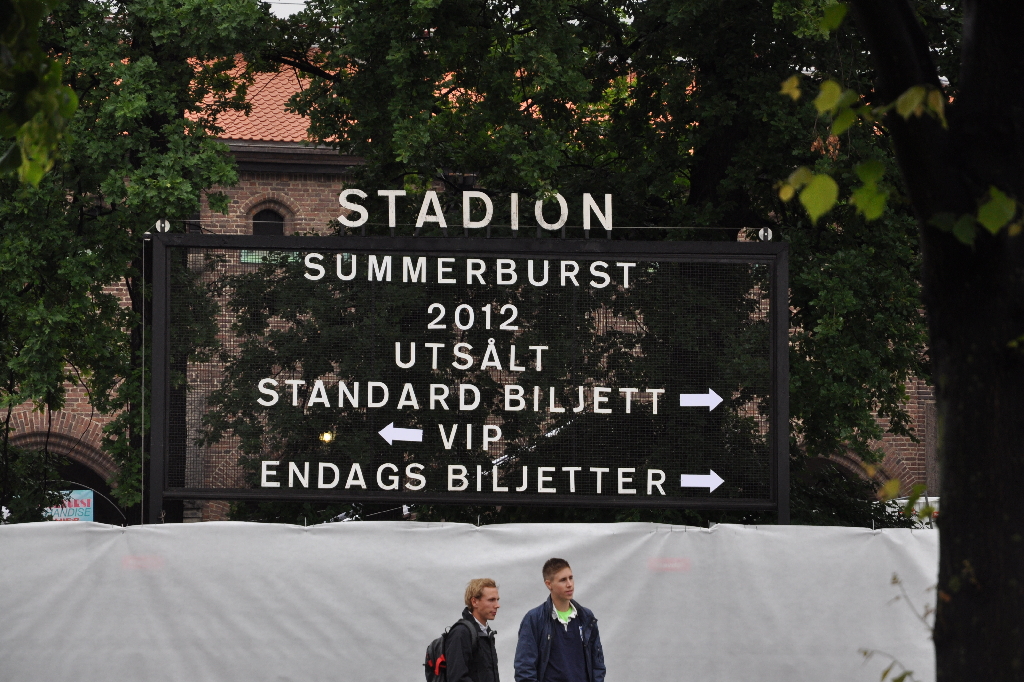 Ett slutsålt Stadion. Ett slutsålt Stadion.