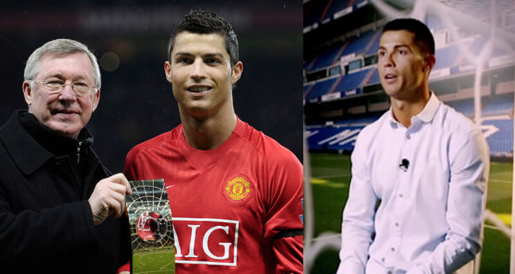 Cristiano Ronaldo, Fotboll, Manchester United, Alex Ferguson