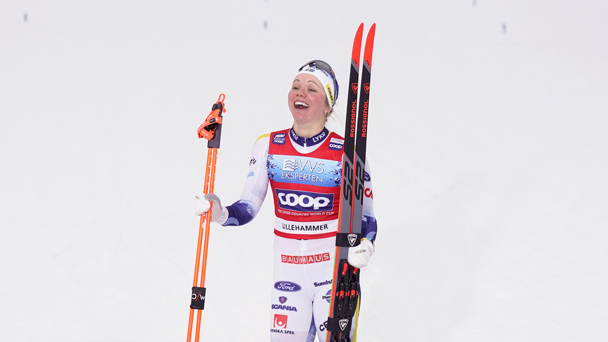Emma Ribom vann både i Ruka och Lillehammer. Arkivbild.