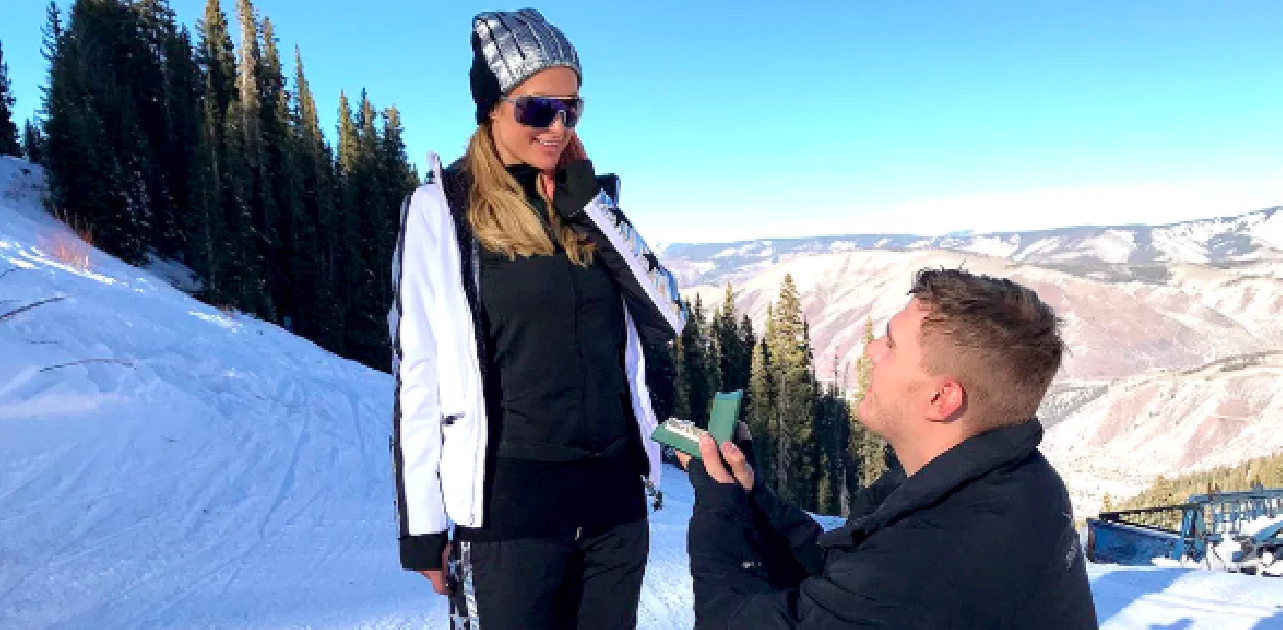 Paris Hilton i Aspen Paris Hilton i Aspen