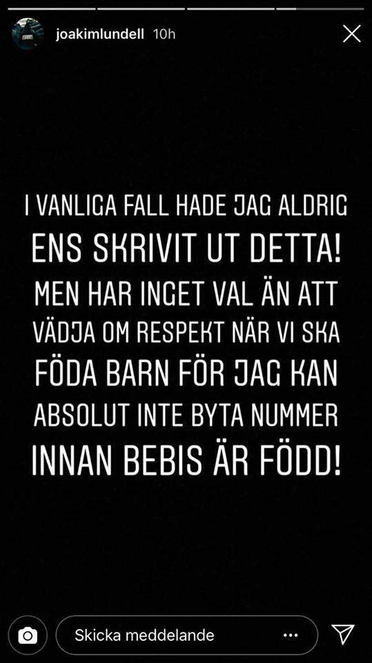Joakim Lundell vädjar till fansen Joakim Lundell vädjar till fansen